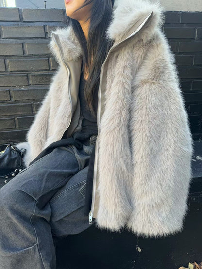 !!!EARLYBIRD SPECIAL OFFER until Sunday!!! FURRY ZIP JACKET