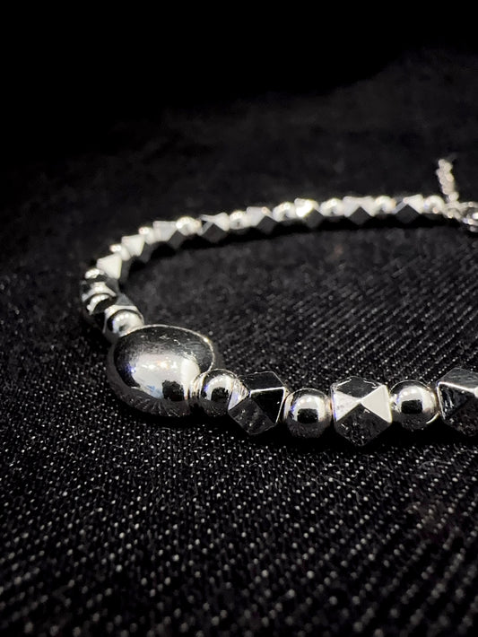 925 COFFEE BEAN MIXED BRACELET