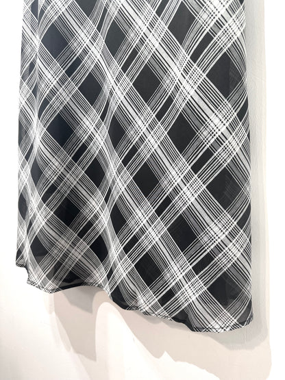 CLASSIC PLAID CHECK SKIRT