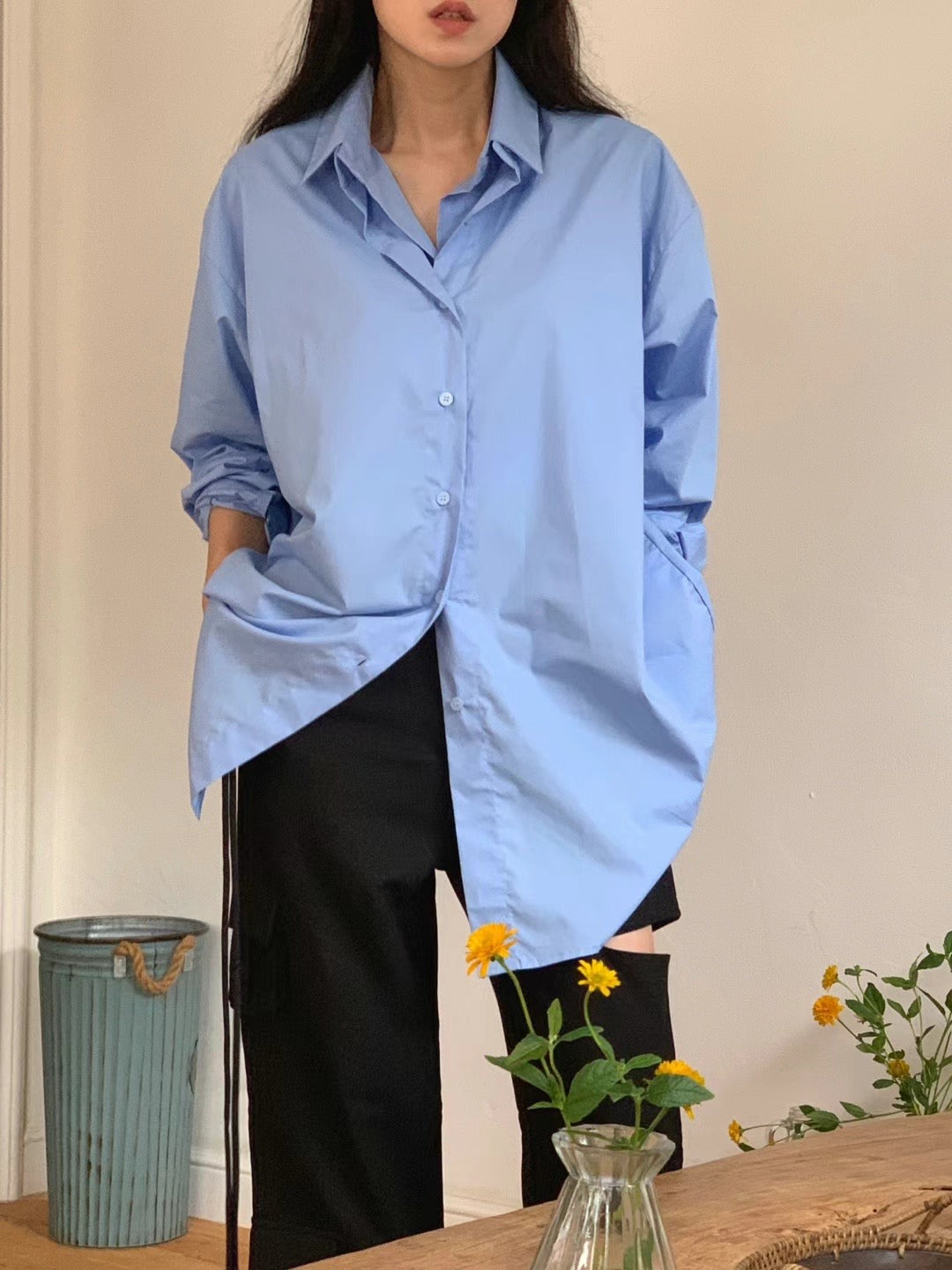 DOUBLE COLLAR SHIRT