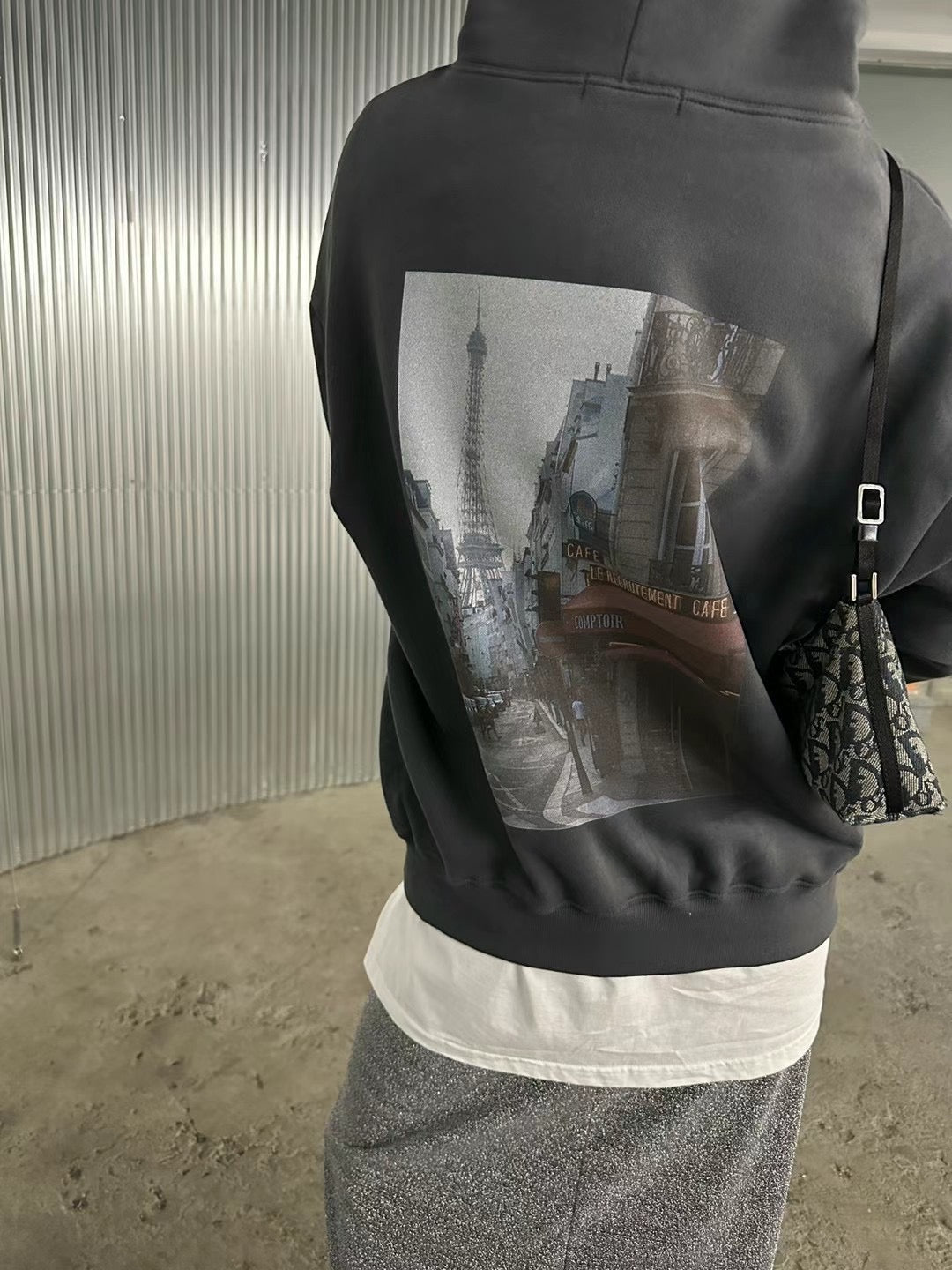 BACK PRINT HOODIE