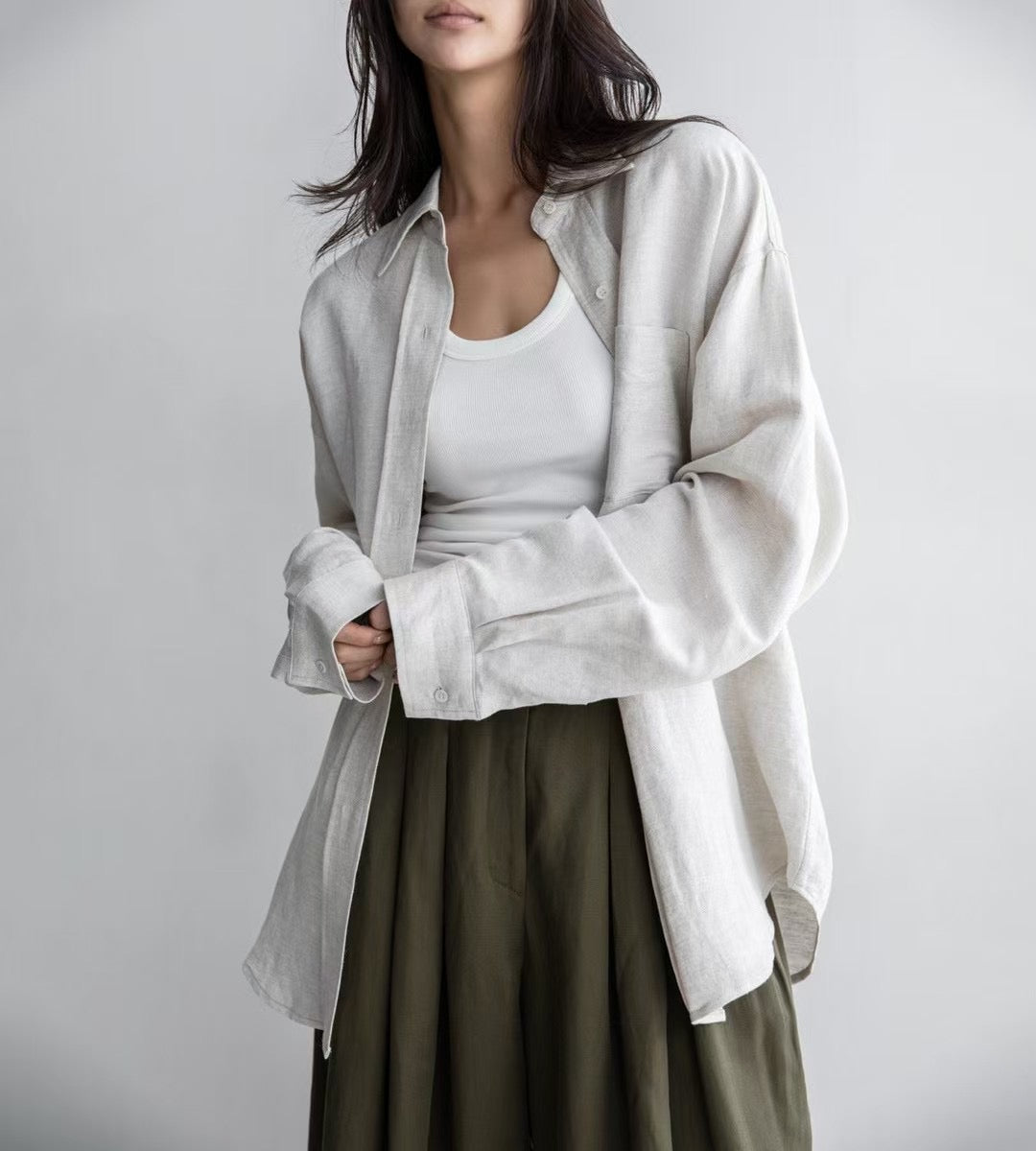 CHARMING LINEN SHIRT