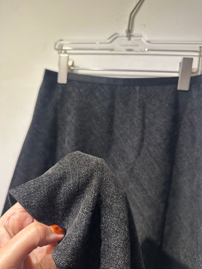 ELEGANT DIAGONAL WEAVE SKIRT