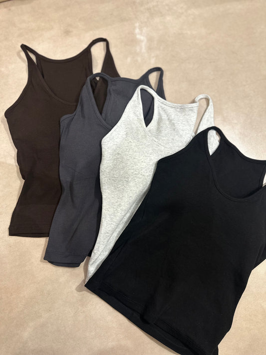 HALTER U NECK BRA TOP