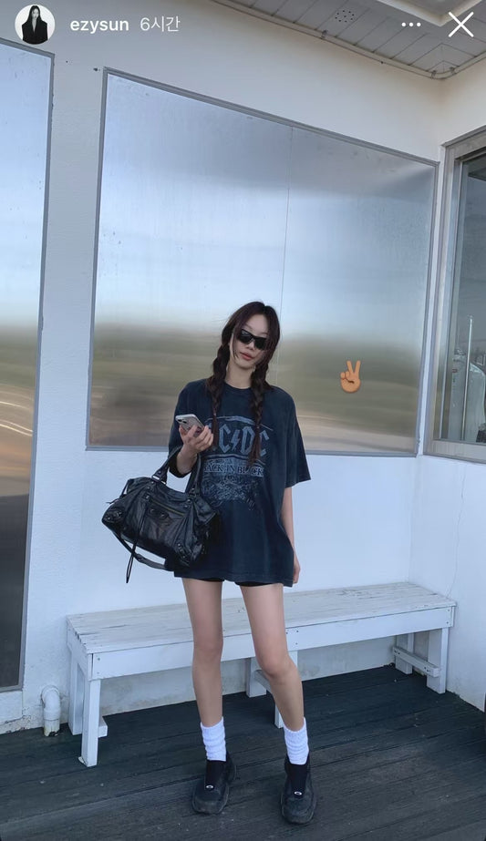 AC/DC DARK GREY TEE
