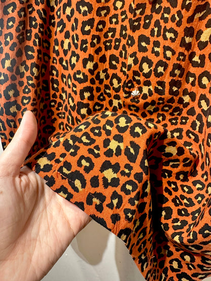• FUSSY MADE • MARMALADE BOLD LEOPARD SHIRT
