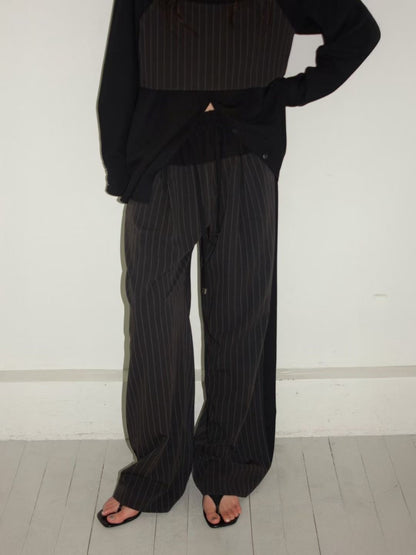 ELEGANT LOUNGE PINSTRIPES PANTS