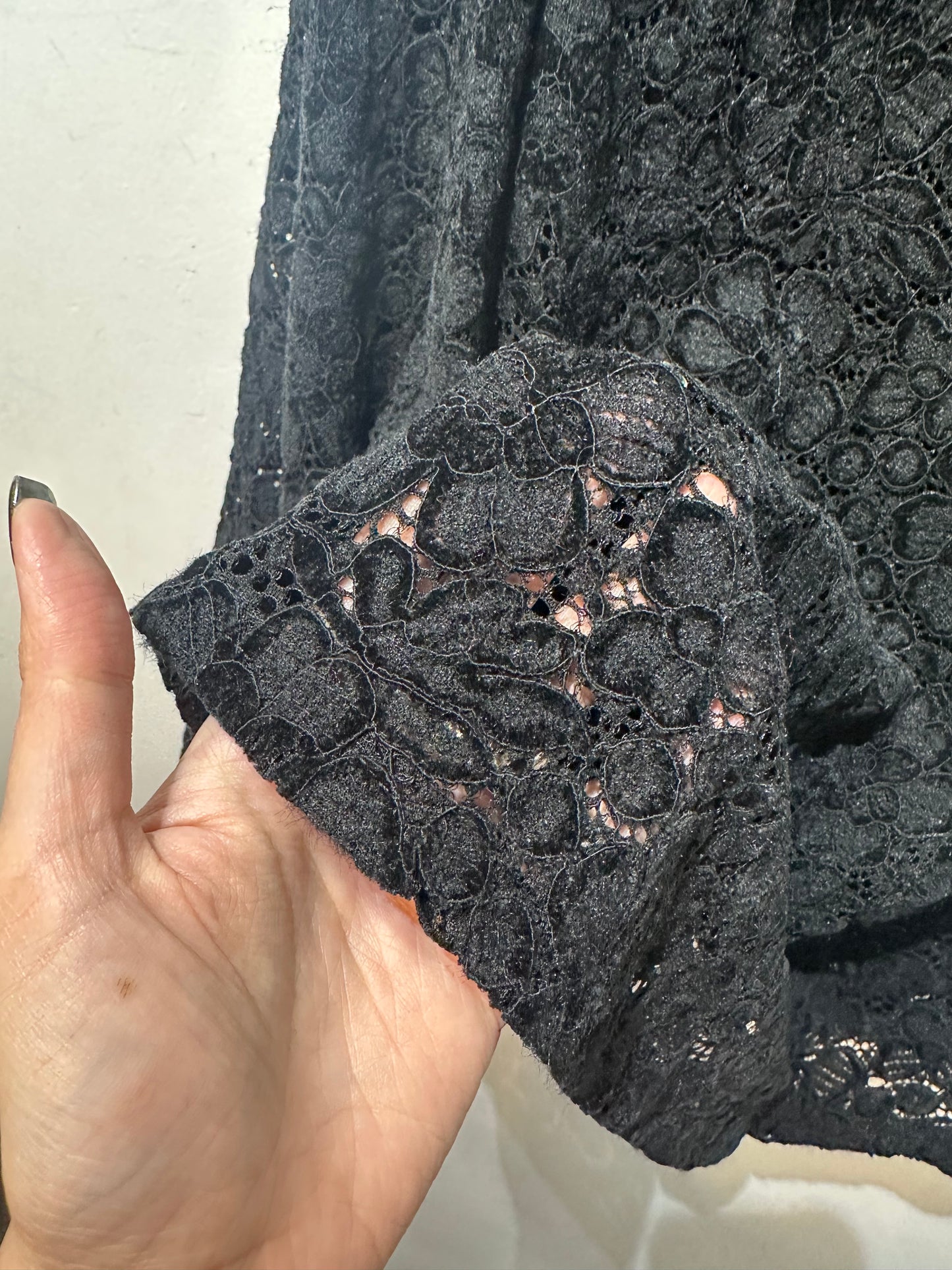 FW FLORAL LACE MERMAID SKIRT