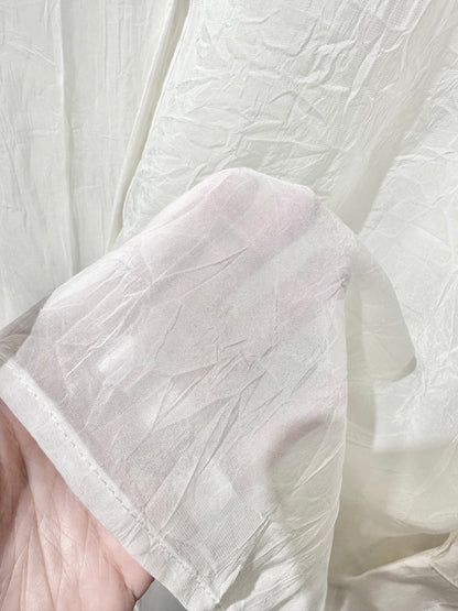 • FUSSY MADE • WRINKLED SILKY SKIRT