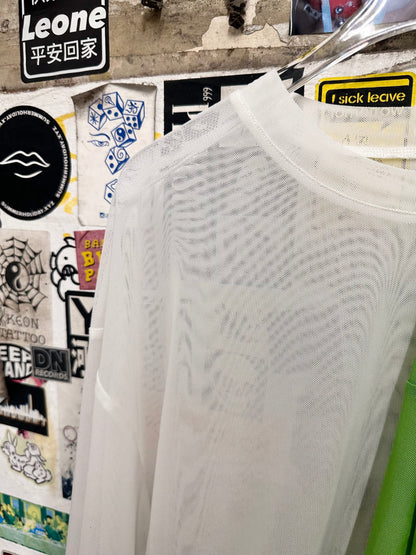 • FUSSY MADE • AIRY MESH TOP -  OVERSIZED