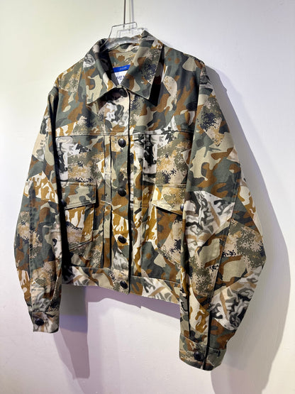 • FUSSY MADE • CAMO PATCHED JACKET