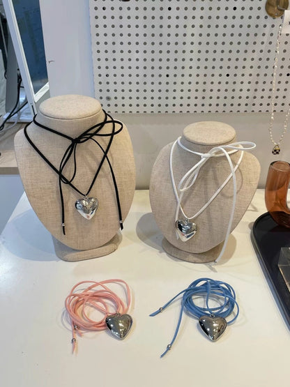 HEART WRAP NECKLACE