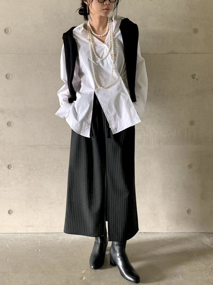 SOPHISTICATED PINSTRIPES SKIRT