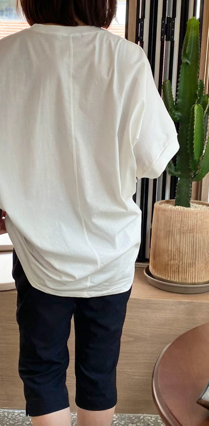 FLUTTER CUT DETAILED TOP
