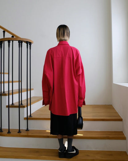 OVERSIZED FINE CUT SHIRT