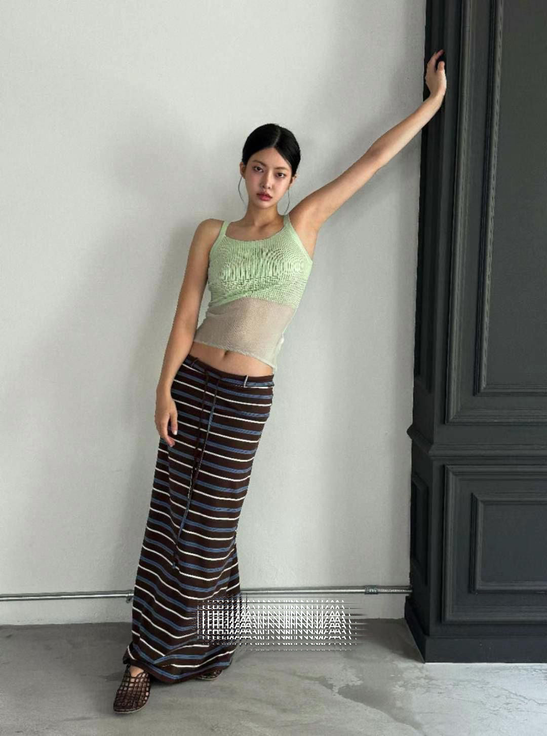 STRIPE SKIRT