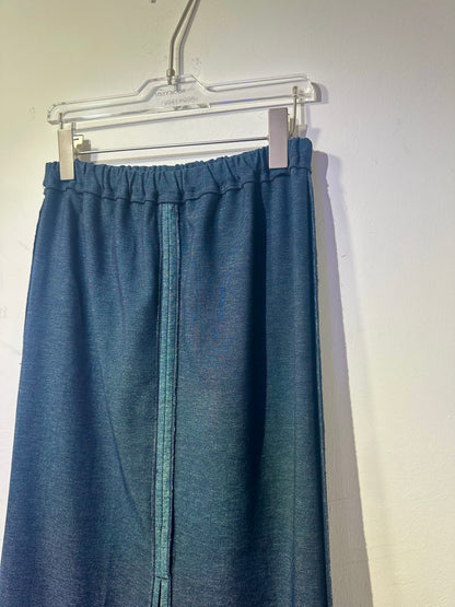 • FUSSY MADE • IMITATION DENIM SLENDER SKIRT