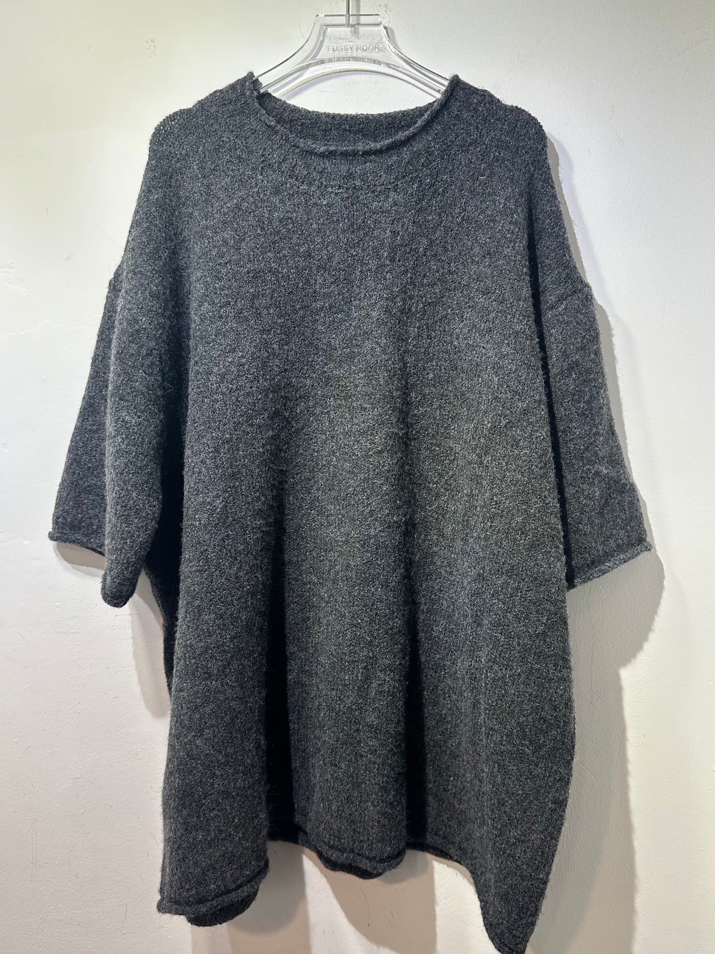 OVERSIZED SHORT SLEEVE SOFT KNIT