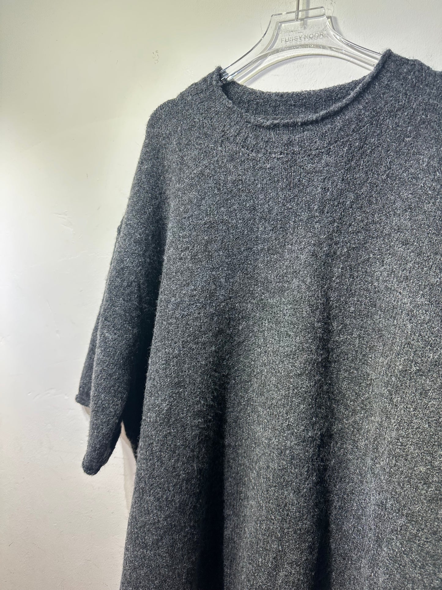 OVERSIZED SHORT SLEEVE SOFT KNIT