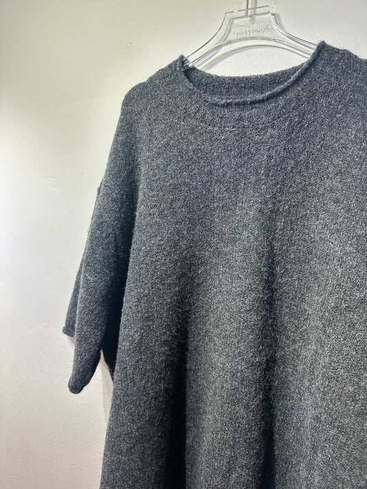 OVERSIZED SHORT SLEEVE SOFT KNIT