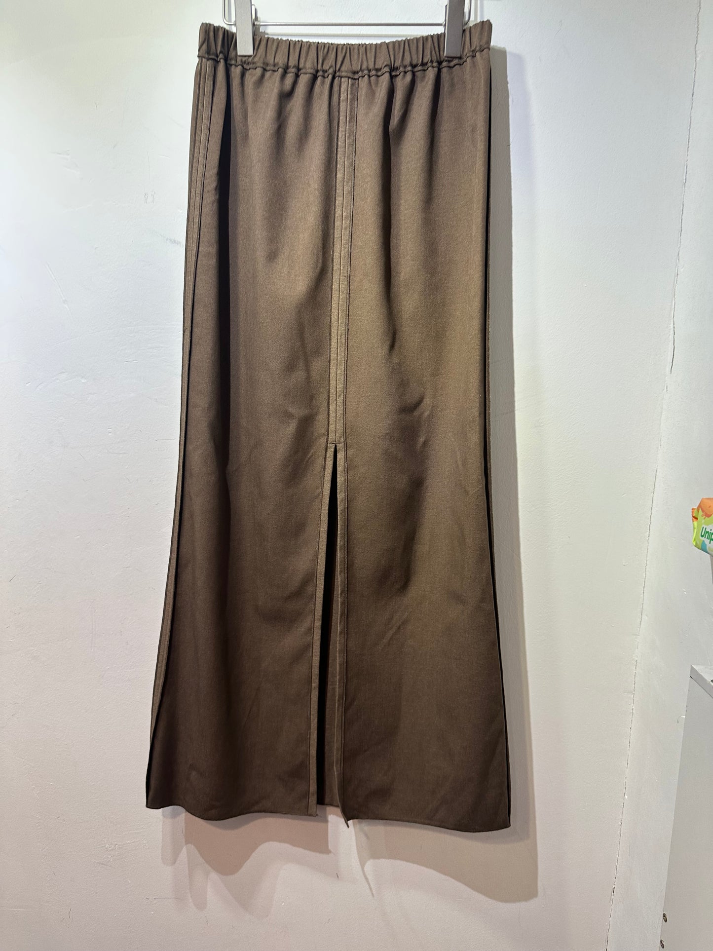• FUSSY MADE • IMITATION DENIM SLENDER SKIRT