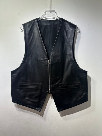GOOD FIT ITALY LAMBSKIN WAISTCOAT