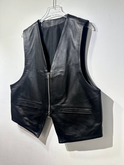 GOOD FIT ITALY LAMBSKIN WAISTCOAT