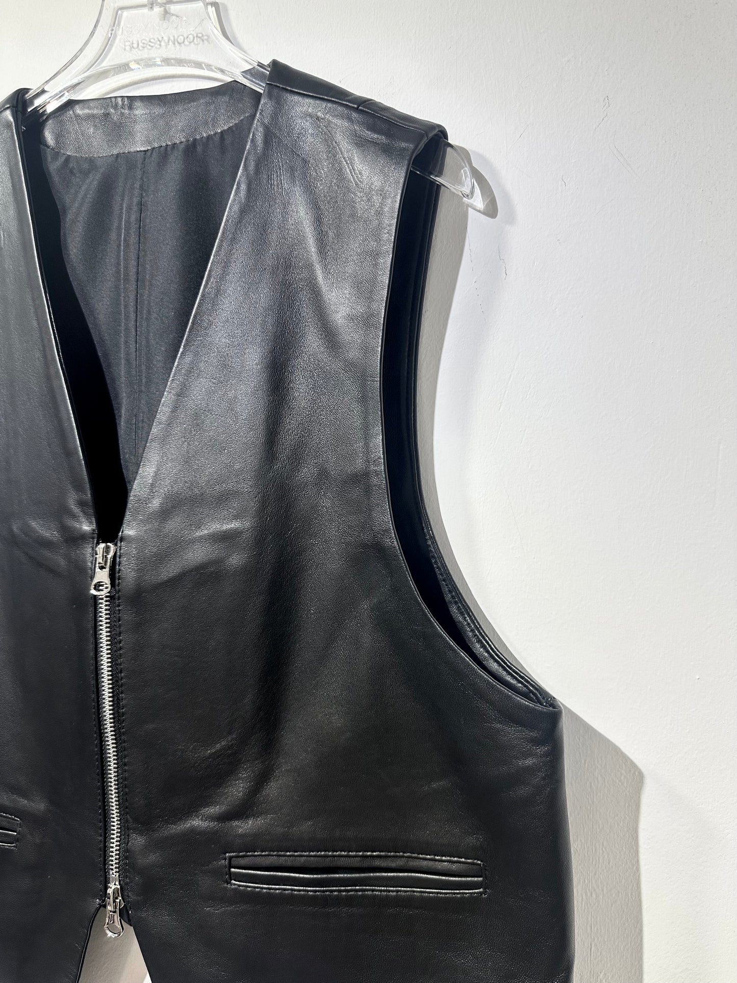 GOOD FIT ITALY LAMBSKIN WAISTCOAT