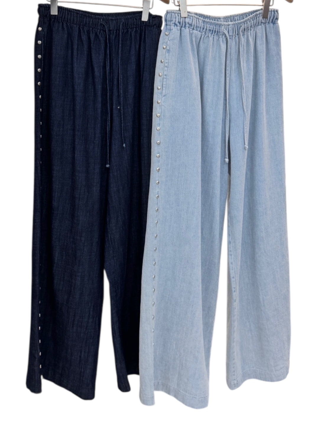 LAID BACK SOFT DENIM PANTS