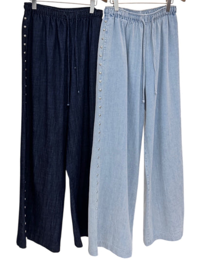 LAID BACK SOFT DENIM PANTS