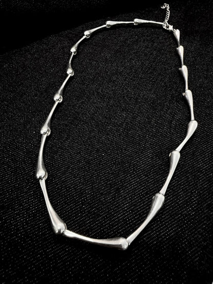 925 SILVER TEARDROP NECKLACE