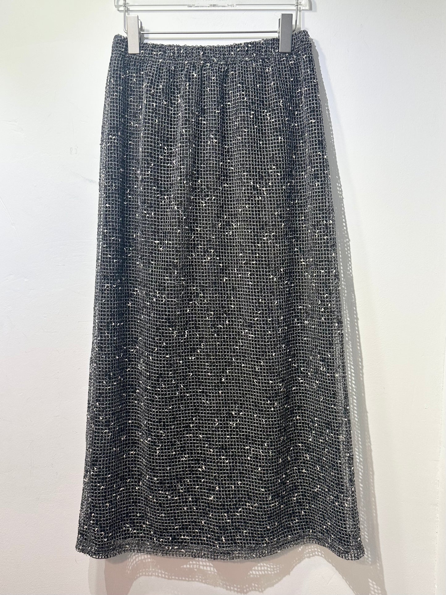 • FUSSY MADE • ROUGHY YARN KNIT SKIRT