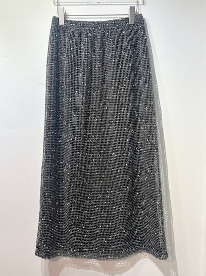 • FUSSY MADE • ROUGHY YARN KNIT SKIRT