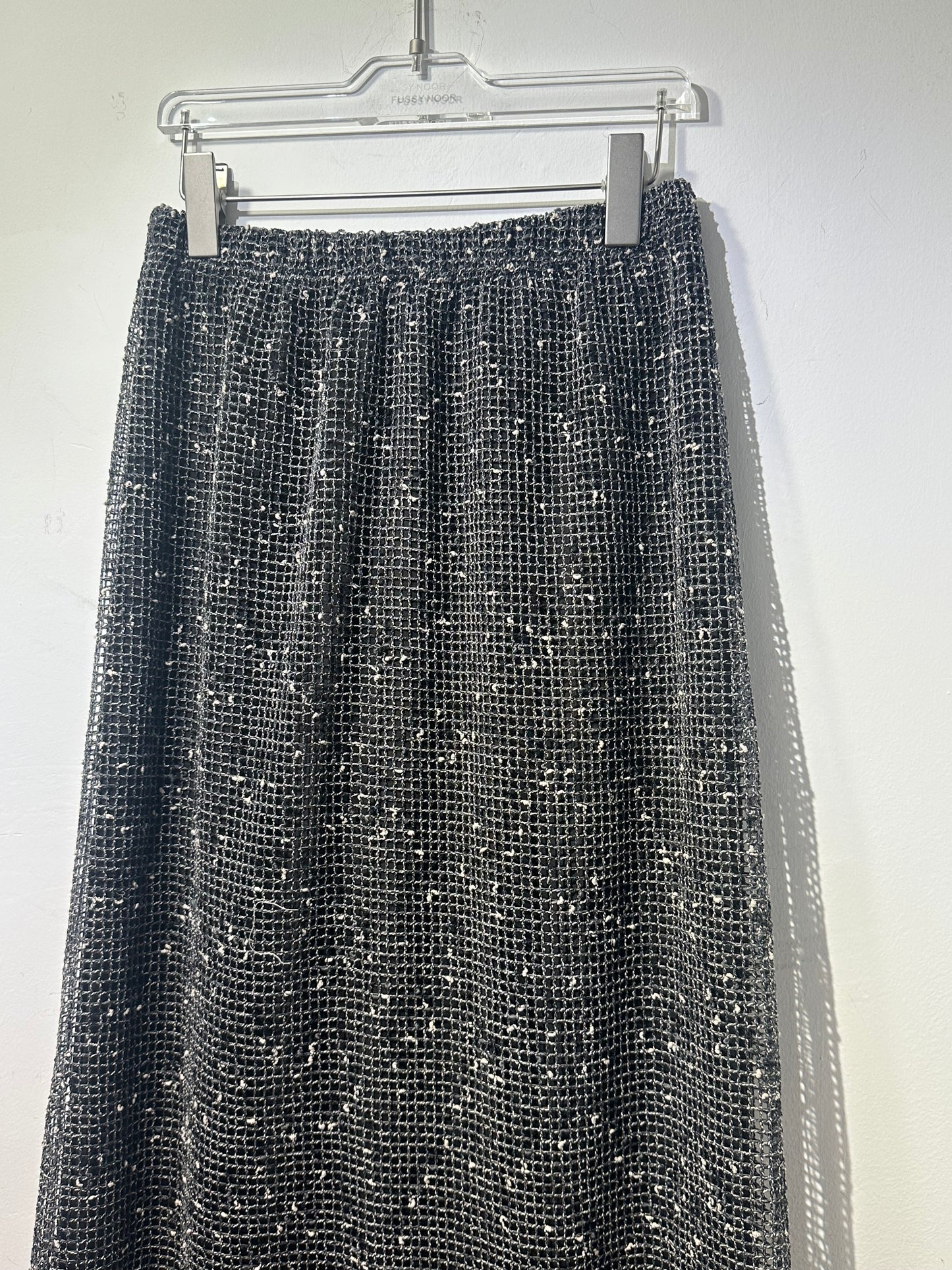 • FUSSY MADE • ROUGHY YARN KNIT SKIRT