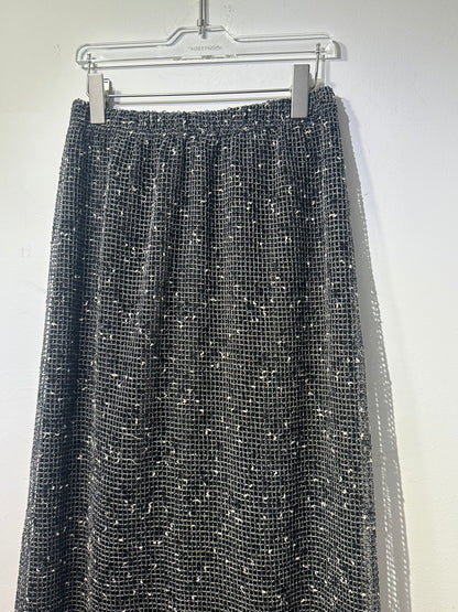 • FUSSY MADE • ROUGHY YARN KNIT SKIRT