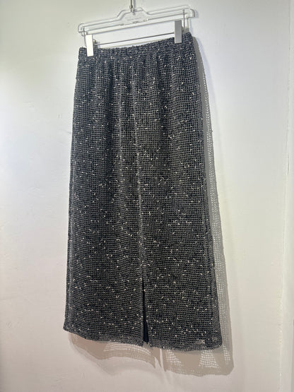 • FUSSY MADE • ROUGHY YARN KNIT SKIRT