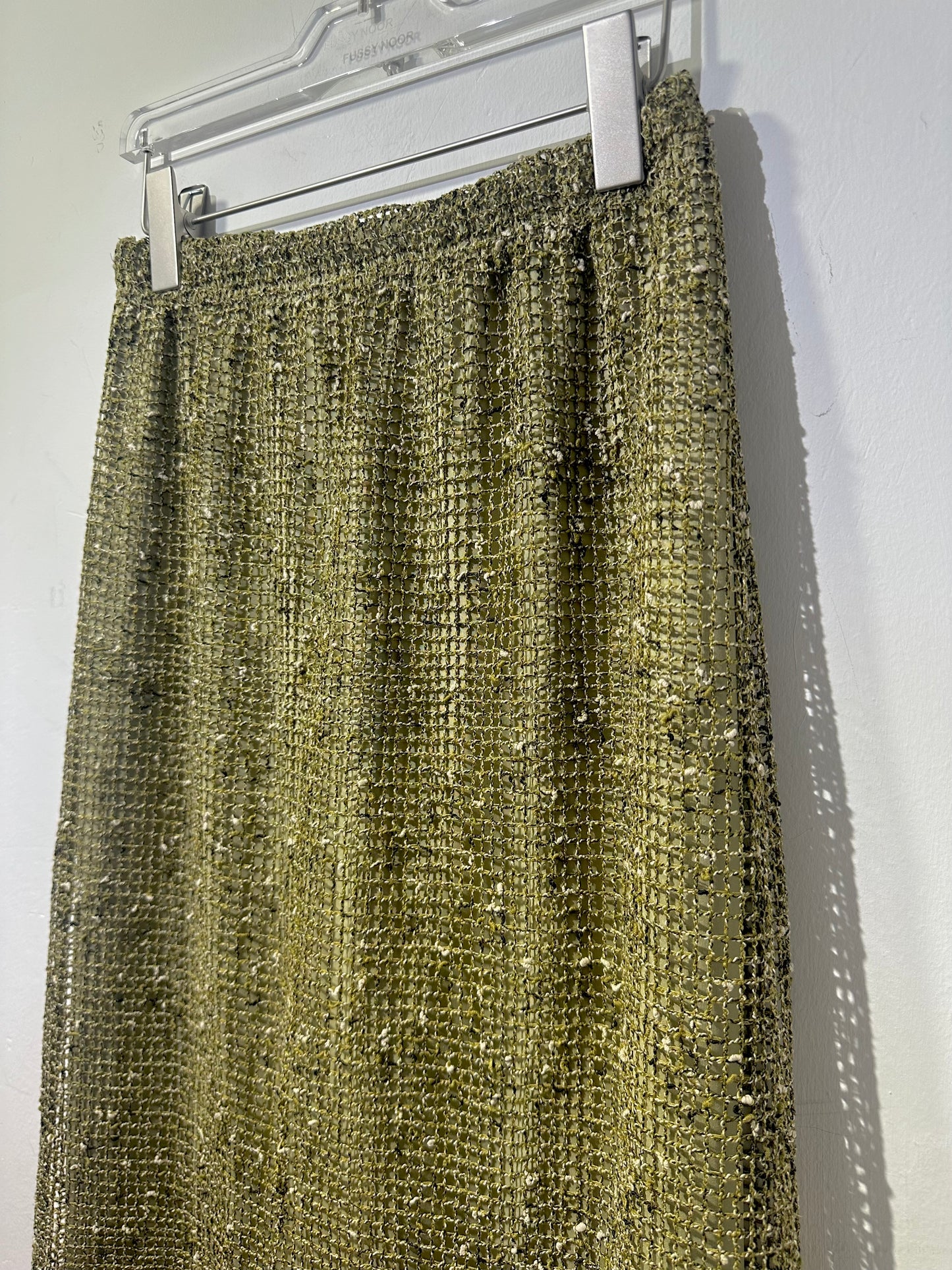 • FUSSY MADE • ROUGHY YARN KNIT SKIRT