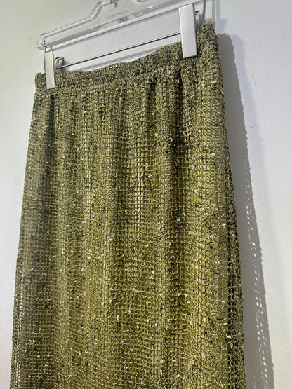 • FUSSY MADE • ROUGHY YARN KNIT SKIRT