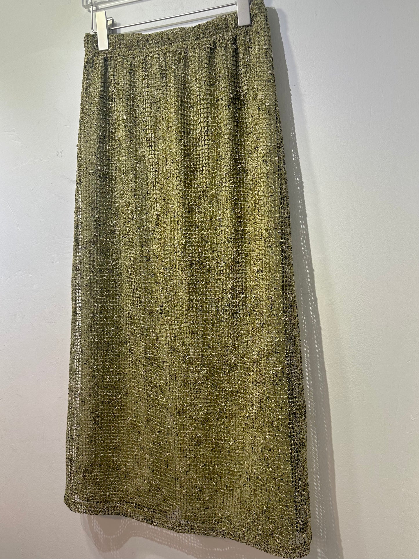 • FUSSY MADE • ROUGHY YARN KNIT SKIRT