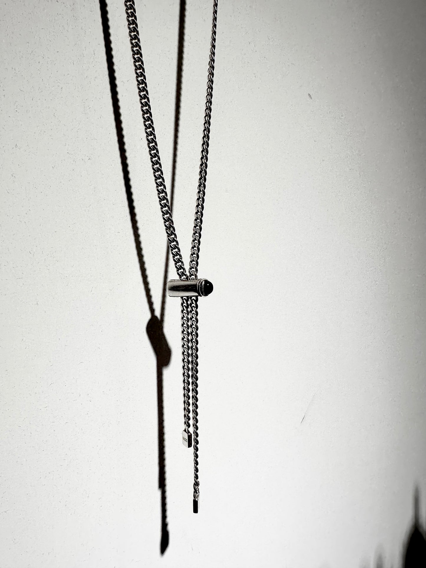 925 ADJUSTABLE HOG CHAIN NECKLACE