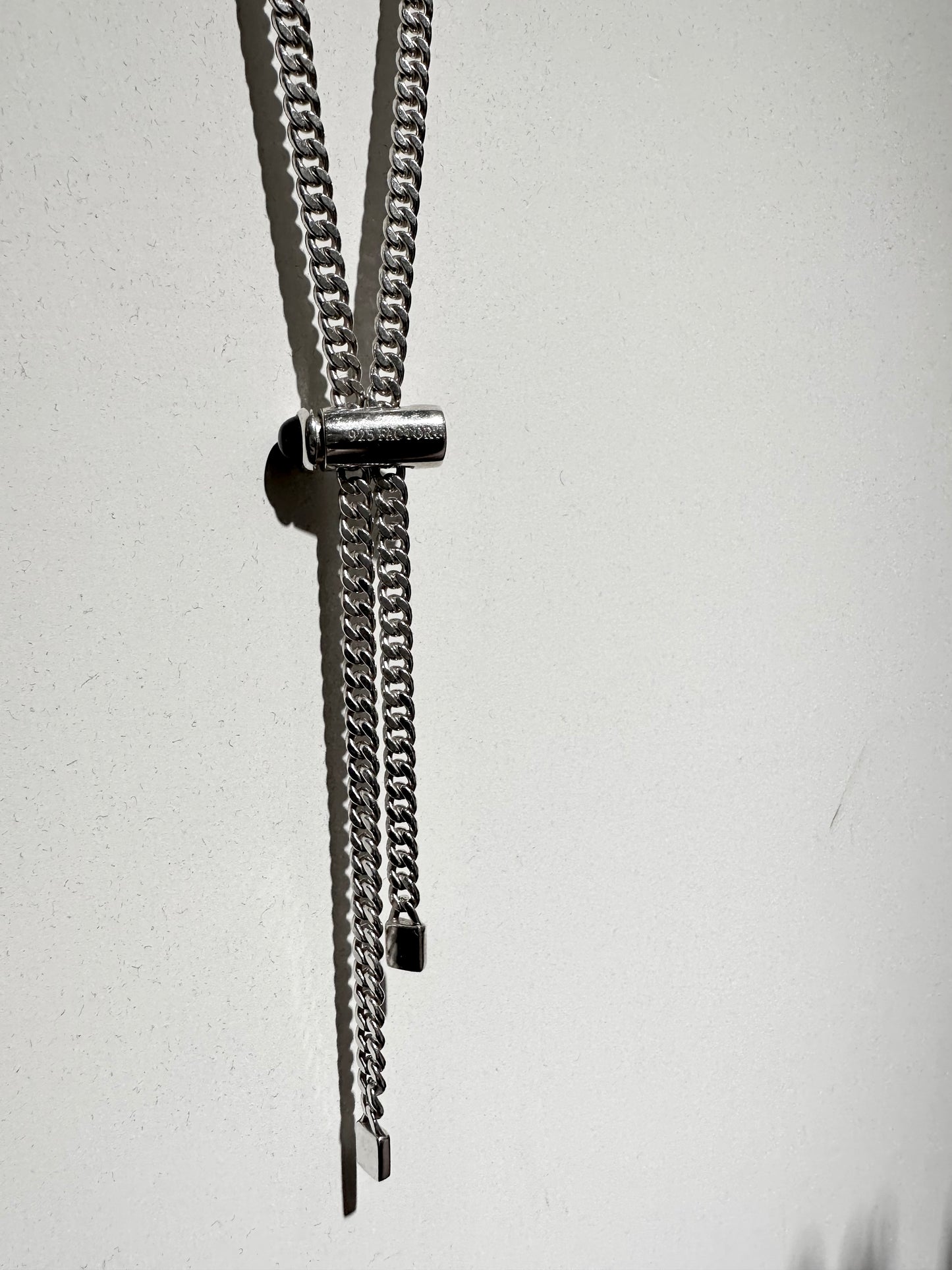 925 ADJUSTABLE HOG CHAIN NECKLACE