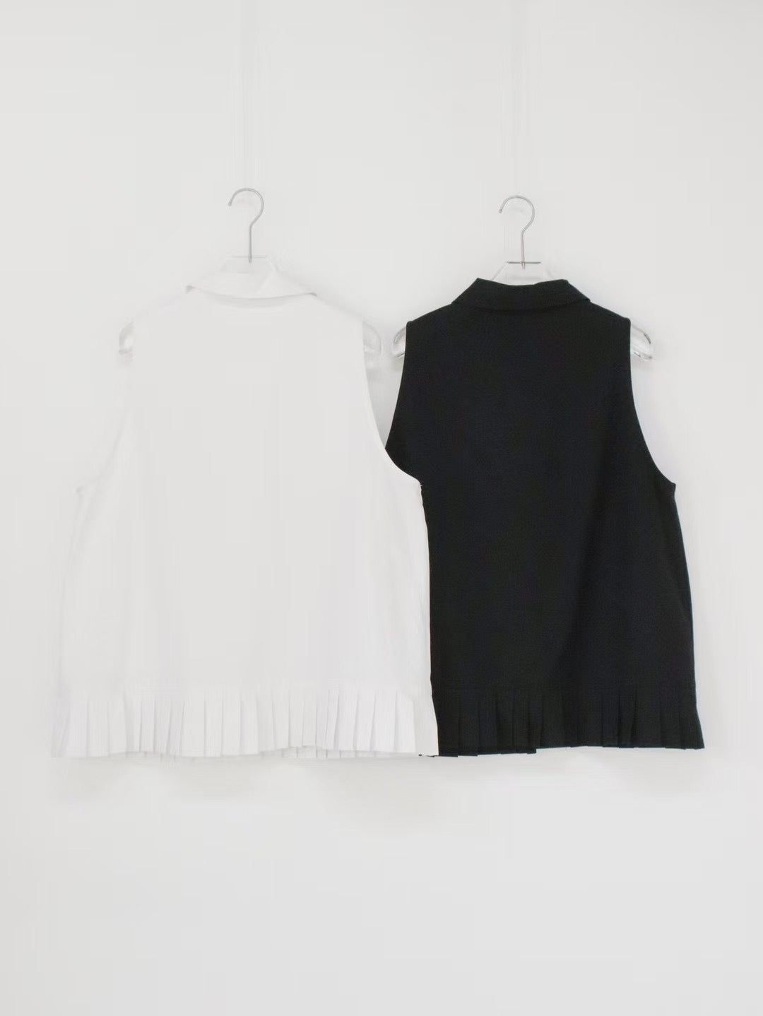 PLEAT END SHIRT VEST