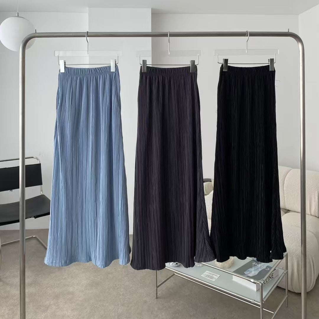 STRETCHY RIBBED SKIRT