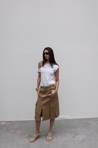 EFFORTLESS WORKWEAR SKIRT