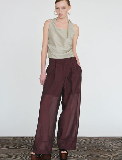 CHIC SHEER PANTS