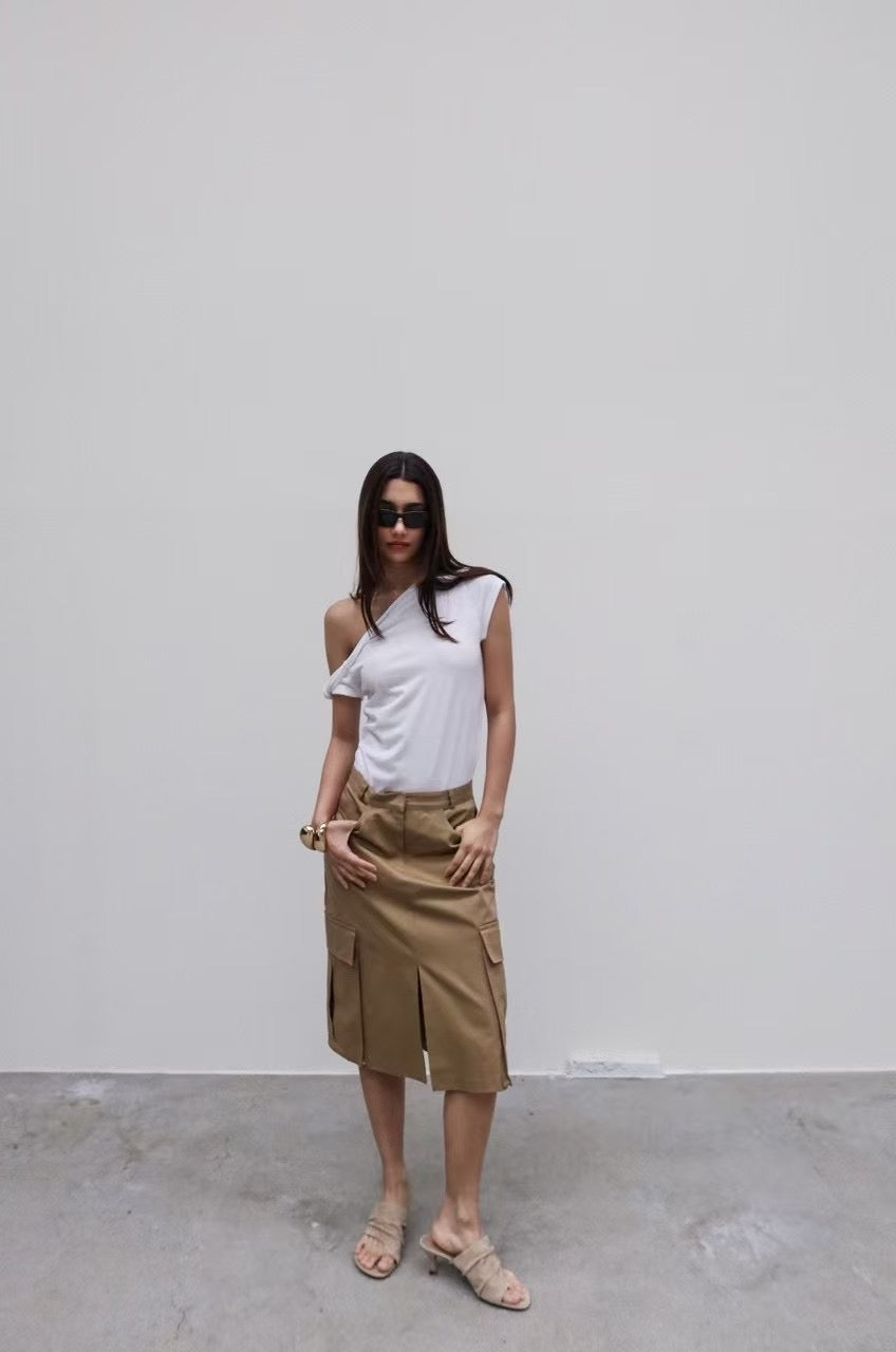 EFFORTLESS WORKWEAR SKIRT