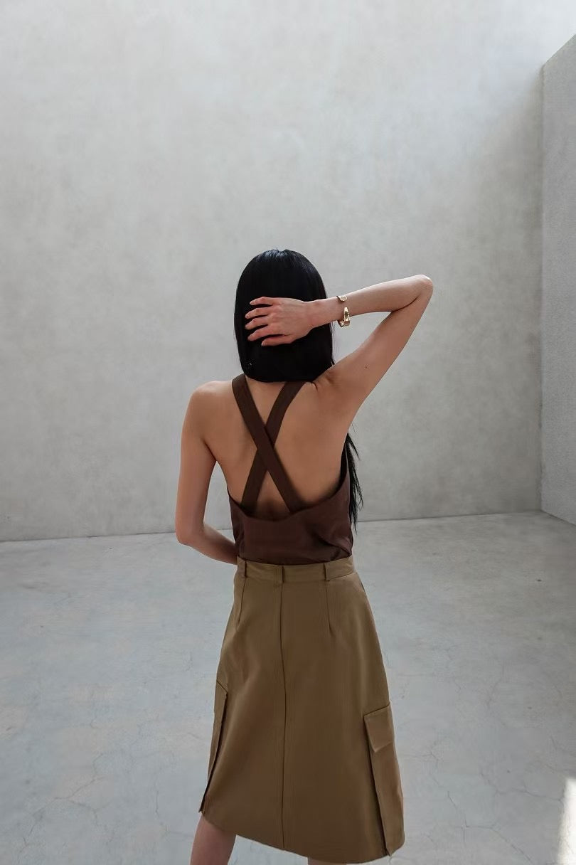 EFFORTLESS WORKWEAR SKIRT