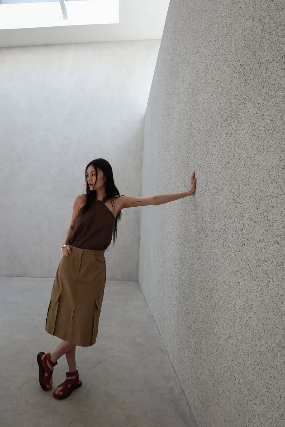 EFFORTLESS WORKWEAR SKIRT