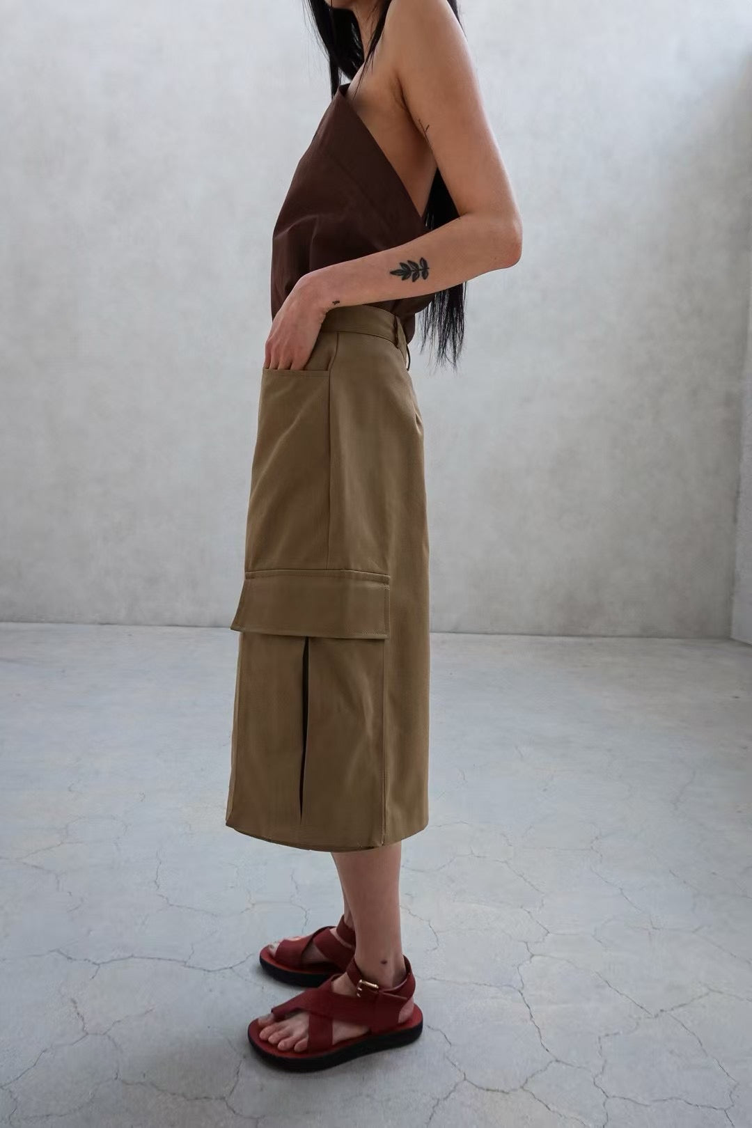 EFFORTLESS WORKWEAR SKIRT