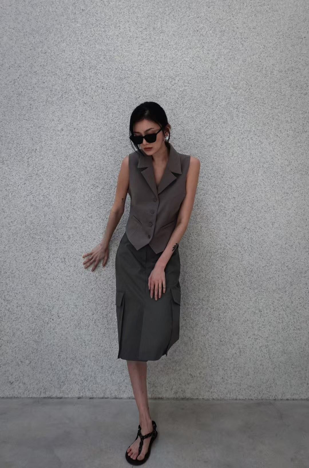EFFORTLESS WORKWEAR SKIRT